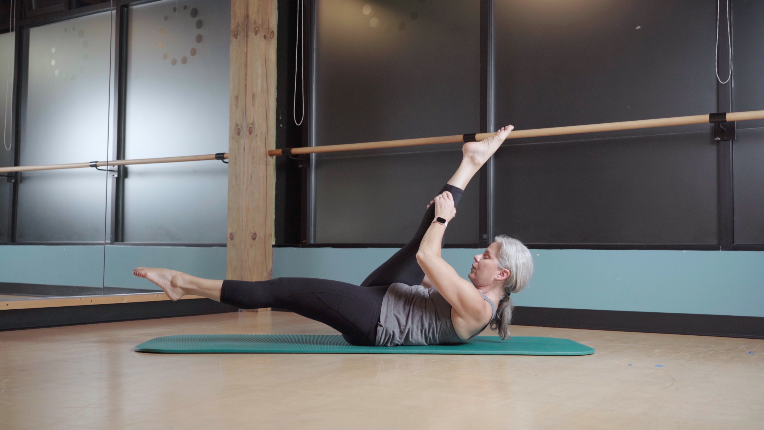 Elaine Economou doing Movement Essentials: Gentle Pilates for Everyday Life
